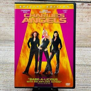 Charlies Angels [DVD 2000] Special Edition Movie Drew Barrymore Lucy‎ Liu